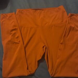 Nike Dri-FIT Orange leggings